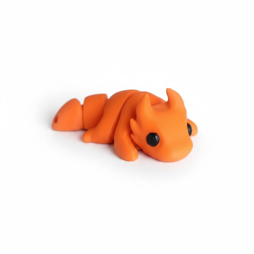 Dragón Articulado Eco-Friendly | Figura Coleccionable Biodegradable | Ziggys