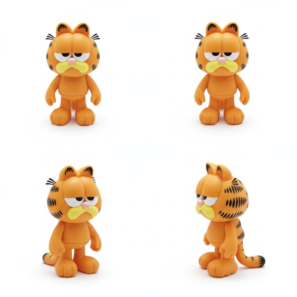 GARFIELD Figura Coleccionable Eco-Friendly | Edición Lunes Eternos | Ziggys
