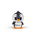 Pingüino articulado eco-friendly premium Ziggys — figura coleccionable biodegradable
