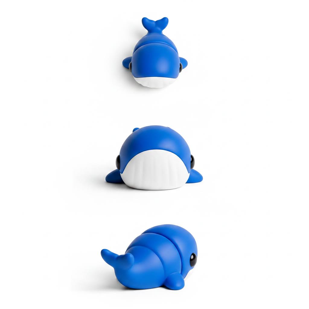 Ballena Articulada Eco-Friendly | Figura Biodegradable Coleccionable | Ziggys

