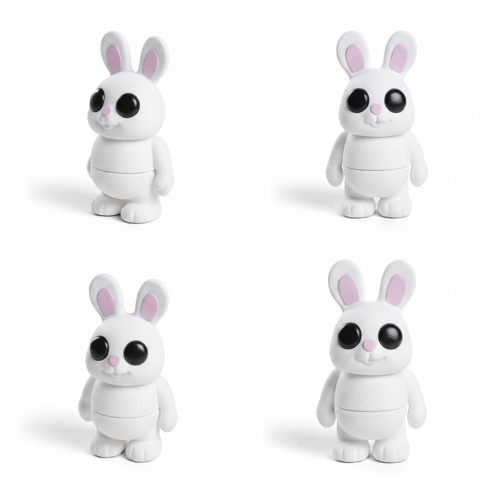Conejo Articulado Eco-Friendly | Figura Biodegradable Coleccionable | Ziggys
