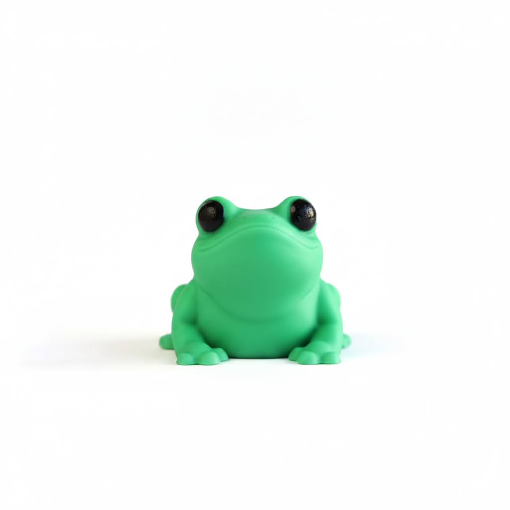 Rana Articulada Eco-Friendly | Figura Biodegradable Coleccionable | Ziggys

