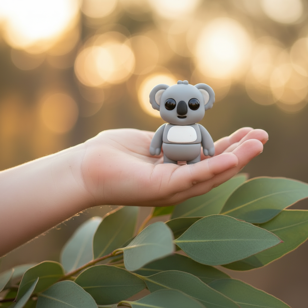 Koala articulado eco-friendly impreso en 3D