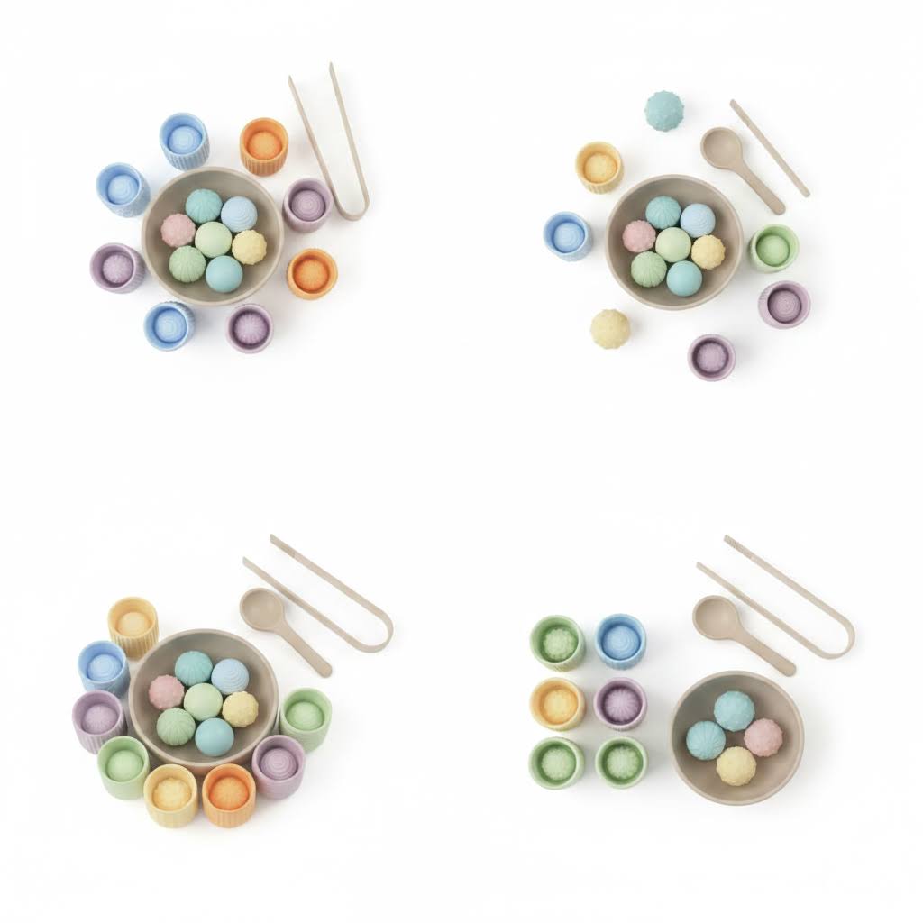 Complete Montessori Sensory Toy Set