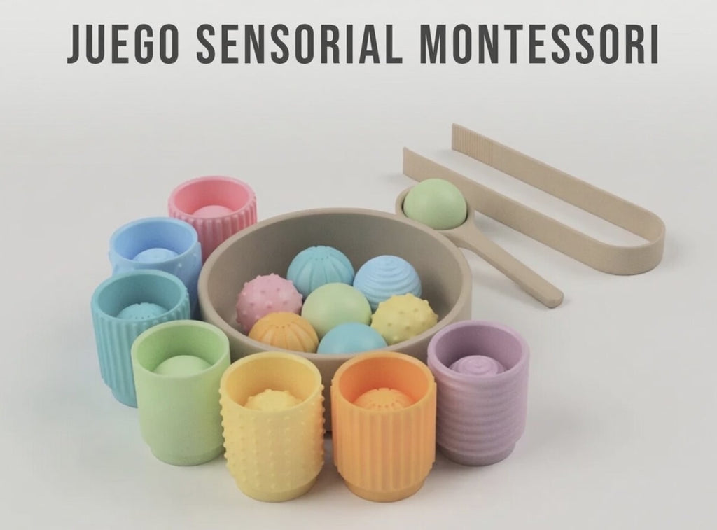 Juego Sensorial Montessori Completo