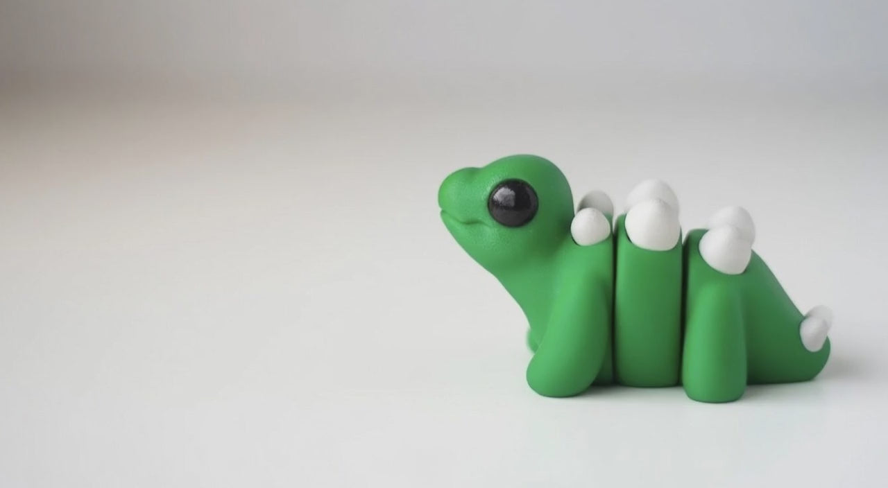 Stegosaurus articulado eco-friendly impreso en 3D | figura coleccionable biodegradable