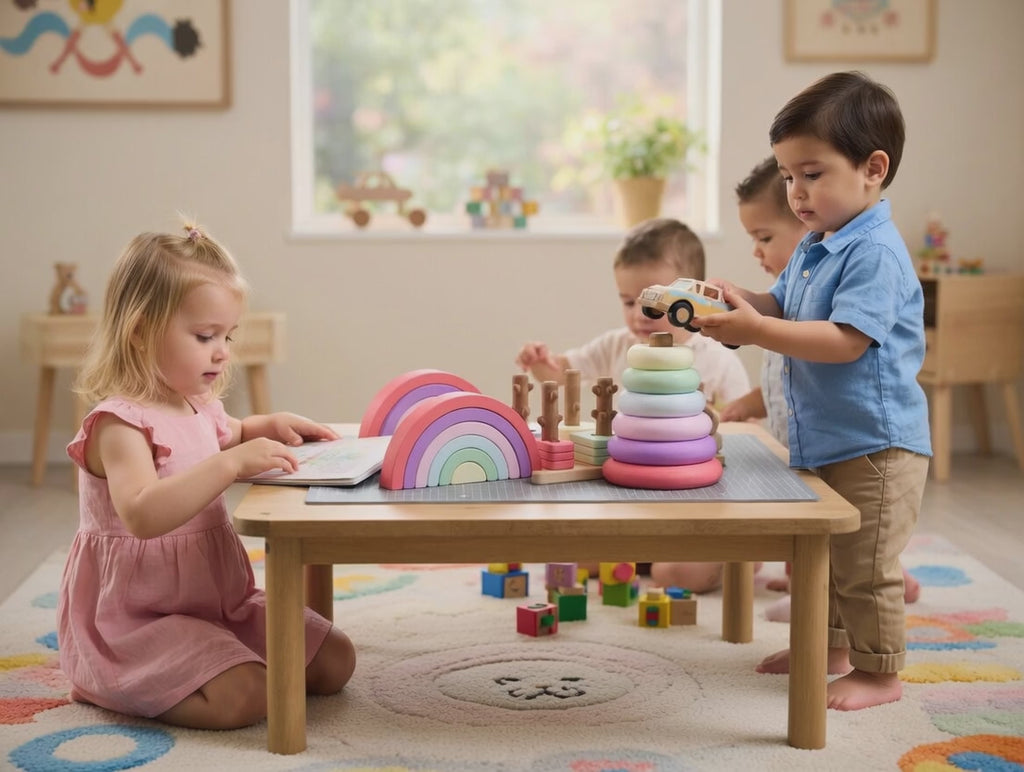 Set de Aprendizaje Montessori Eco-Pastel | 100% Biodegradable