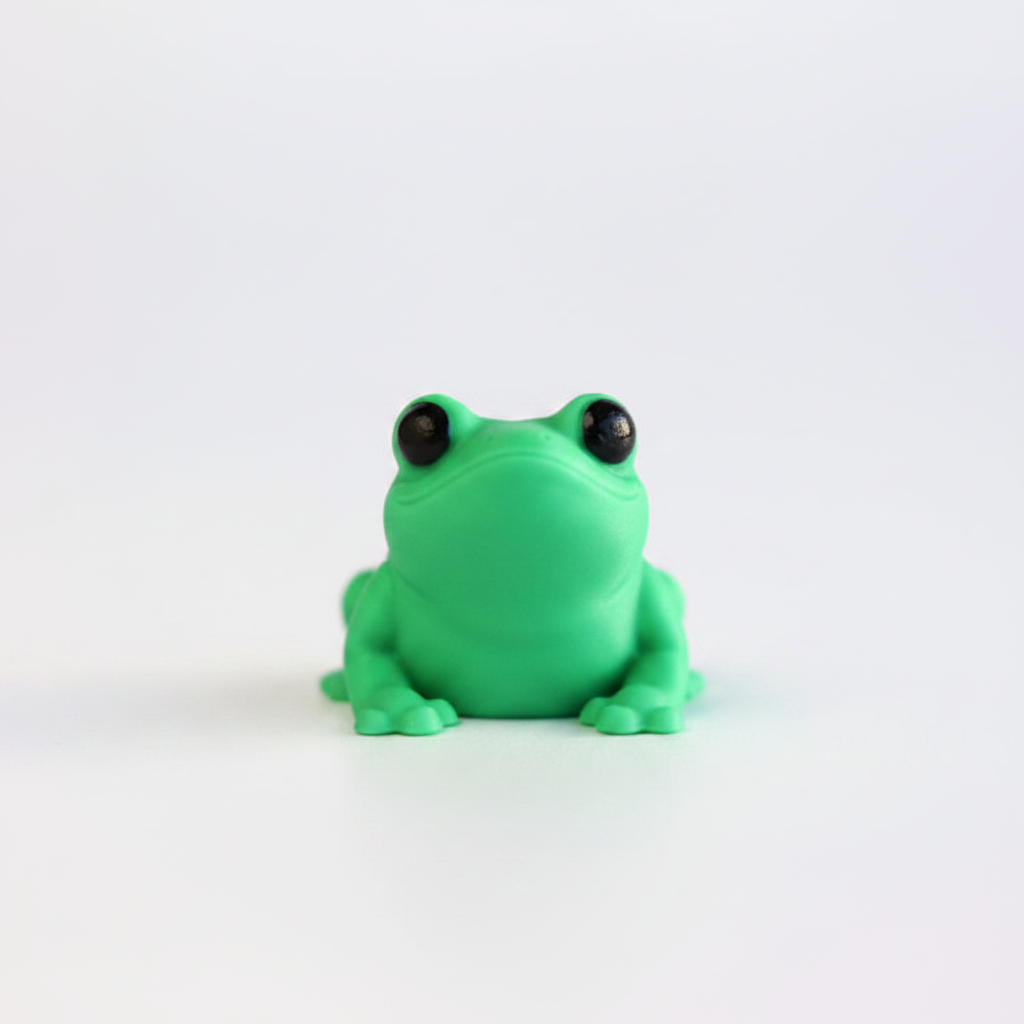 Rana articulada eco-friendly impresa en 3D