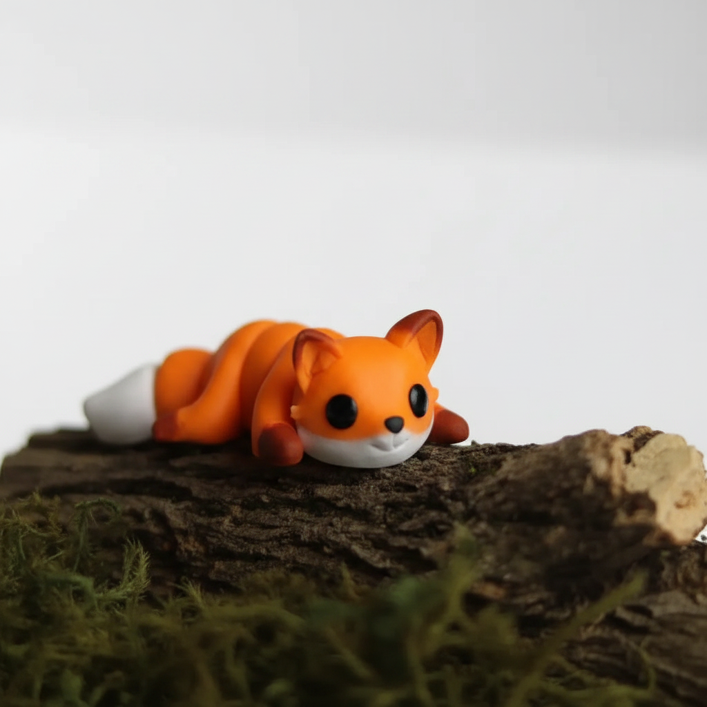 Zorro articulado eco-friendly impreso en 3D